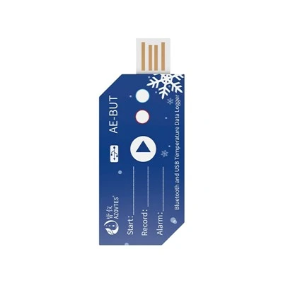 USB-tilsluttede engangstemperaturoptagere